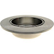 SET-RAY96503R-2 Rear Brake Disc, Plain Surface, Solid, 5 Lugs, 287.78 mm,, R-Line Series