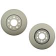 2000 Volvo S70 - Front Brake Disc, Plain Surface, Vented, 5 Lugs, 279.4 mm, With 11 in. Diameter Rotor, 2.3L 5Cyl, Element3 Series