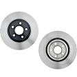 SET-RAY96658-2 Front Brake Disc, Plain Surface, Vented, 5 Lugs 276.86 mm Specialty Performance Series