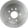 SET-RAY96758R-2 Rear Brake Disc, Plain Surface, Vented, 5 Lugs, 286 mm,, R-Line Series