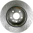 SET-RAY96758R-2 Rear Brake Disc, Plain Surface, Vented, 5 Lugs, 286 mm,, R-Line Series