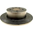 SET-RAY96758R-2 Rear Brake Disc, Plain Surface, Vented, 5 Lugs, 286 mm,, R-Line Series