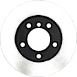 SET-RAY96780R-2 Front Brake Disc, Plain Surface, Vented, 5 Lugs, 285.75 mm,, R-Line Series