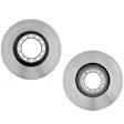 SET-RAY980066-2 Front Brake Disc, Plain Surface, Vented, 12 Lugs, 363.22 mm, Specialty Truck, Medium Duty & School Bus Series