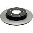 SET-RAY980287-2 Rear Brake Disc, Plain Surface, Solid, 5 Lugs, 279.91 mm,, Specialty Performance Series
