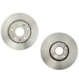 2004 Land Rover Freelander - Brake Disc, Plain Surface, Vented, 5 Lugs, 276.61 mm, 2.5L 6Cyl, R-Line Series
