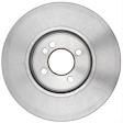 SET-RAY980451-2 Front Brake Disc, Plain Surface, Vented, 4 Lugs, 293.62 mm, 1.6L, 4Cyl, Specialty Performance Series