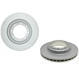 SET-RAY980530-2 Rear Brake Disc, Plain Surface, Vented, 8 Lugs 390.4 mm OD Specialty Truck, Medium Duty & School Bus Series