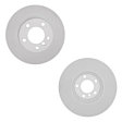 SET-RAY980654FZN-2 Front Brake Disc, Plain Surface, Vented, 5 Lugs,, Element3 Series