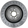 2013 Mercedes Benz S600 - Rear Brake Disc, Cross-Drilled, Vented, 5 Lugs, Armored Vehicles, 5.5L 12Cyl, Specialty Performance Series