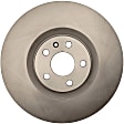 SET-RAY982110R-2 Front Brake Disc, Plain Surface, Vented, 5 Lugs, 345 mm, R-Line Series