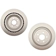 SET-RAY982118-2 Rear Brake Disc, Plain Surface, Vented, 5 Lugs, 344.42 mm,, Specialty Truck, Medium Duty & School Bus Series