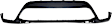 Front, Upper and Lower Upper - Primed, Lower - Textured Bumper Cover 2.0L, 4Cyl, CAPA Certified