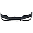 Front and Rear Primed Bumper Cover Base
