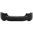 Front and Rear Primed Bumper Cover Base