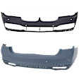 Front and Rear Primed Bumper Cover