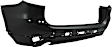 Front and Rear Primed Bumper Cover