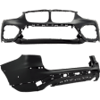 Front and Rear Primed Bumper Cover
