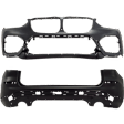 Front and Rear Primed Bumper Cover