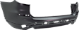 Front and Rear Primed Bumper Cover