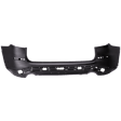 Front and Rear Primed Bumper Cover, CAPA Certified