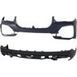 Front and Rear Front - Primed, Rear - Textured Bumper Cover