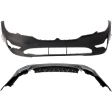2021-2022 BMW 330e - Front and Rear Primed Bumper Cover Base 2.0L, 4Cyl