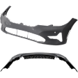 Front and Rear Primed Bumper Cover 2.0L, 4Cyl