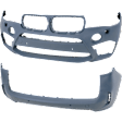Front and Rear Primed Bumper Cover 4.4L, 8Cyl