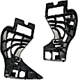 Front, Driver and Passenger Side Bumper Brackets