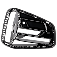 Drivre and Passenger Side Bumper Grille, Gloss Black