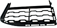 Front, Driver and Passenger Side, Outer Bumper Grille, Primed