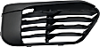 Front, Driver and Passenger Side Bumper Grilles, Textured Black