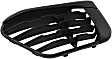 Front, Driver and Passenger Side Bumper Grilles, Textured Black