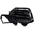Front, Driver and Passenger Side Bumper Grilles, Black