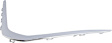 Front, Driver and Passenger Side, Lower Bumper Trims, Chrome, For Models With Luxury Package
