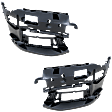 Front, Driver and Passenger Side, Outer Bumper Retainer
