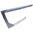 Front, Driver and Passenger Side Grille Trim, Chrome