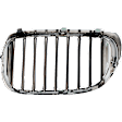 Driver and Passenger Side Grille Assemblies, Grille, Sedan