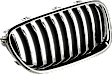 2014-2016 BMW 528i - Base Driver and Passenger Side Grille Chrome