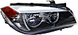Driver and Passenger Side Halogen Headlight, With bulb(s), OE Replacement