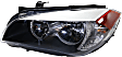 Driver and Passenger Side Halogen Headlight, With bulb(s), OE Replacement