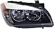 Driver and Passenger Side Halogen Headlight, With bulb(s), OE Replacement