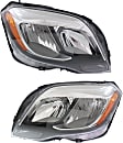 2013 Mercedes Benz GLK350 - Driver and Passenger Side Halogen Headlight, With bulb(s), OE Replacement