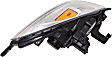 Driver and Passenger Side Headlights, with Bulbs, HID/Xenon, with HID Bulbs and ballast, For Models without Adaptive Frontlighting Systems