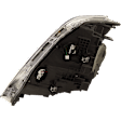 Driver and Passenger Side Headlights, with Bulbs, LED, OE comparable
