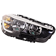 Driver and Passenger Side Halogen Headlight, With bulb(s), OE Replacement