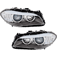 Driver and Passenger Side HID/Xenon Headlights, without Bulbs, without Ballast, For Models with Auto Adjust Head Lamps