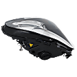Driver and Passenger Side Headlights, without Bulbs, HID/Xenon, OE comparable