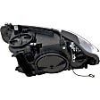Driver and Passenger Side Headlights, without Bulbs, HID/Xenon, Clear Lens